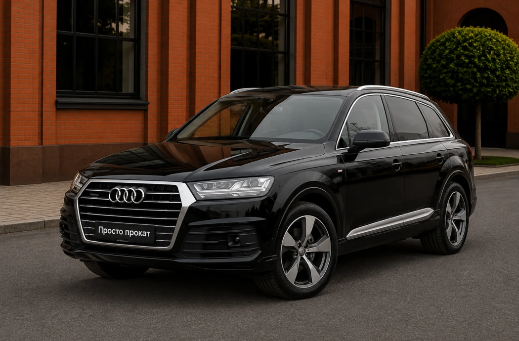 Аренда Audi Q7 в Москве - прокат без залога