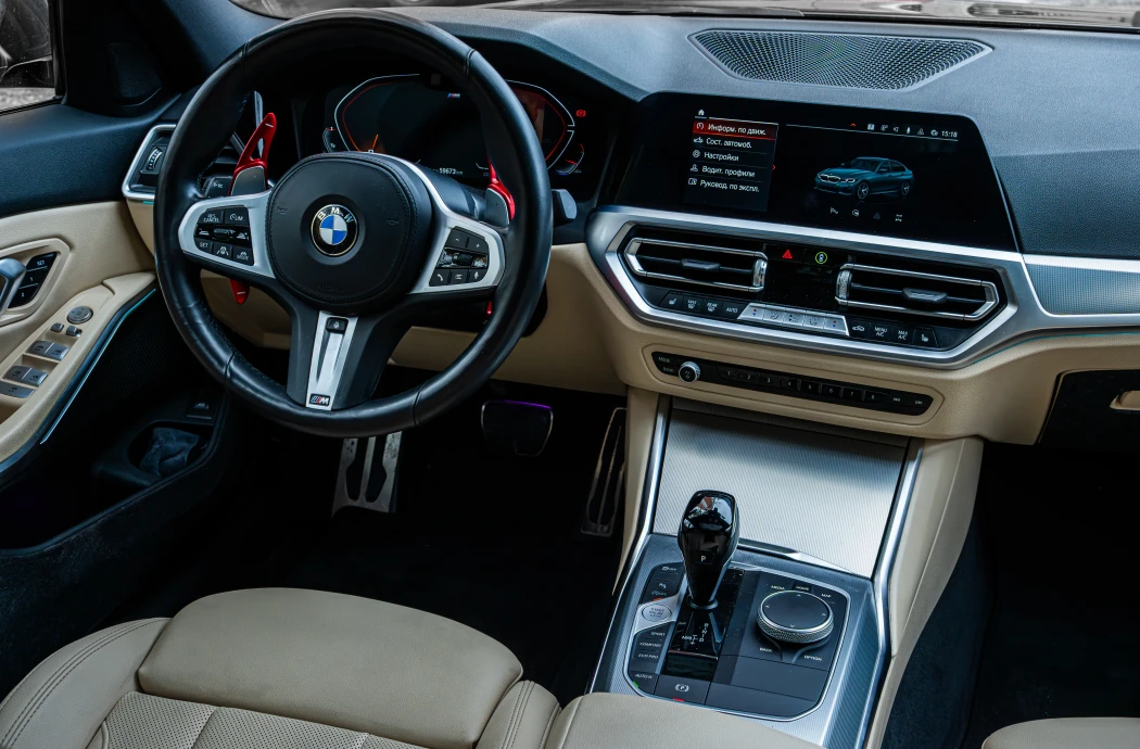 Прокат BMW 320 G20 M Sport Темно-серый